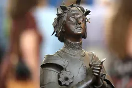 Appraisal: Antonin Mercié "Joan of Arc" Bronze, ca. 1900
