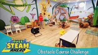 Obstacle Course Challenge with ENGINEERING | KidVision Full