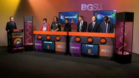 Video thumbnail: BGSU Brain Game North Baltimore vs St. Francis
