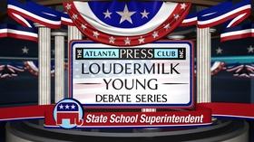Video thumbnail: Atlanta Press Club State School Superintendent Primary Debate Republican 2018