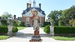 Appraisal: Plaster Lady Liberty Figure, ca. 1920