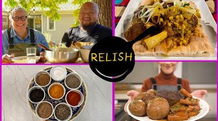 Video thumbnail: Relish Do Piyaza, Fricasse de Pollo and Pot Roast