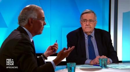 Video thumbnail: PBS NewsHour Shields and Brooks on ‘reality show’ rules
