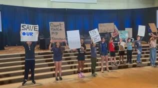 Students, teachers protest Cleveland Metropolitan Schools' staffing cuts