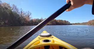 Kayaking on Kincaid Lake