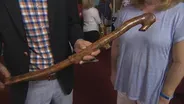 Appraisal: Civil War Folk Art Carved Cane