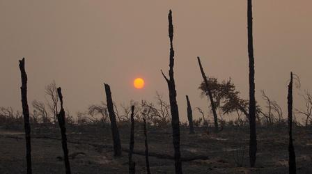 Video thumbnail: PBS NewsHour News Wrap: Firefighters make progress on Calif. wildfires