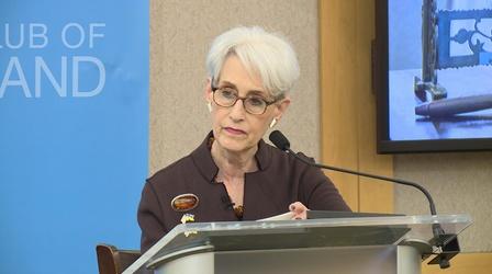Video thumbnail: The City Club Forum Remarks from The Hon. Wendy Sherman, Deputy Secretary of the