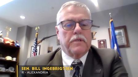 Video thumbnail: Almanac: At the Capitol Retiring Lawmaker | Sen. Ingebrigtsen