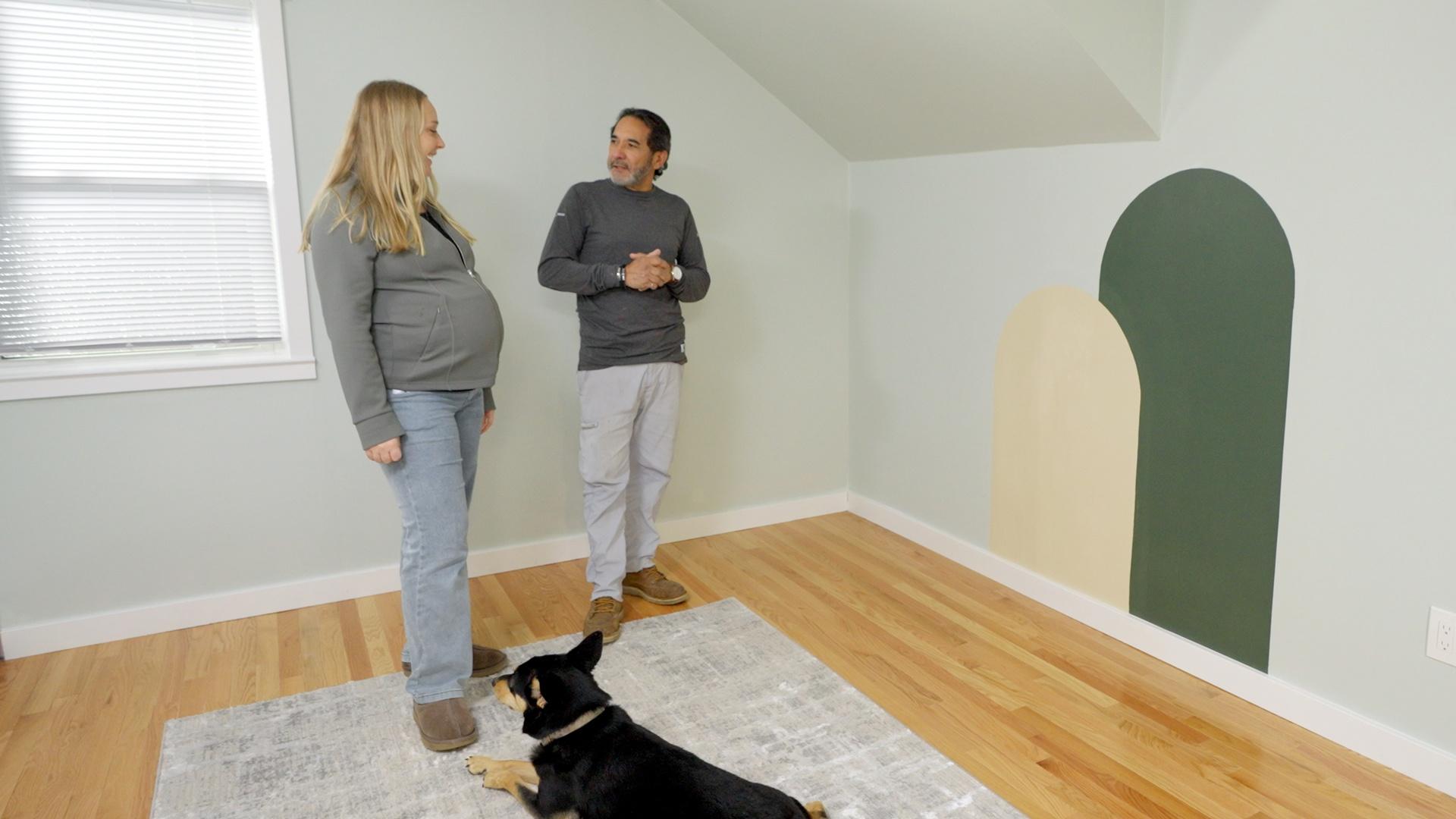 Arch Accent, Pea Stone Patio