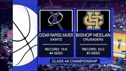 Class 4A — Cedar Rapids Xavier vs. Bishop Heelan