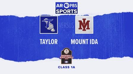 Video thumbnail: Arkansas PBS Sports AR PBS Sports Baseball State Championship -1A