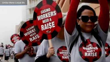 Atlantic City casino union workers authorize strike for July