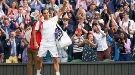 Video thumbnail: PBS NewsHour Tennis legend Roger Federer announces retirement