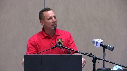 Video thumbnail: Evansville Rotary Club Regional Voices: Sheriff Dave Wedding, Crime Trends