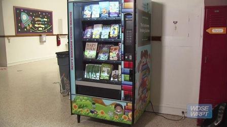 Video thumbnail: The Slice A Vending Machine for Books!
