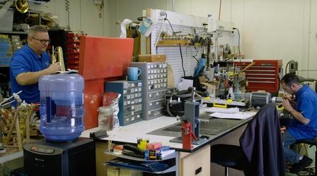 Video thumbnail: Student Spotlight Go Inside CCSD’s Musical Instrument Repair Shop