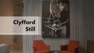 Pioneer in abstract expressionist movement: Clyfford Still