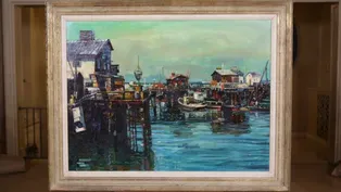Appraisal: Filastro Mottola Oil Painting, ca. 1950