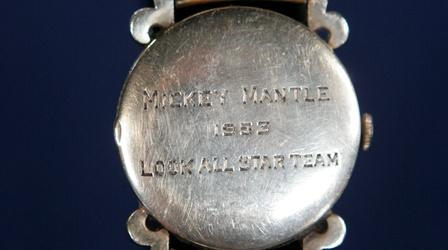 Video thumbnail: Antiques Roadshow Appraisal: 1953 Mickey Mantle All Star Watch