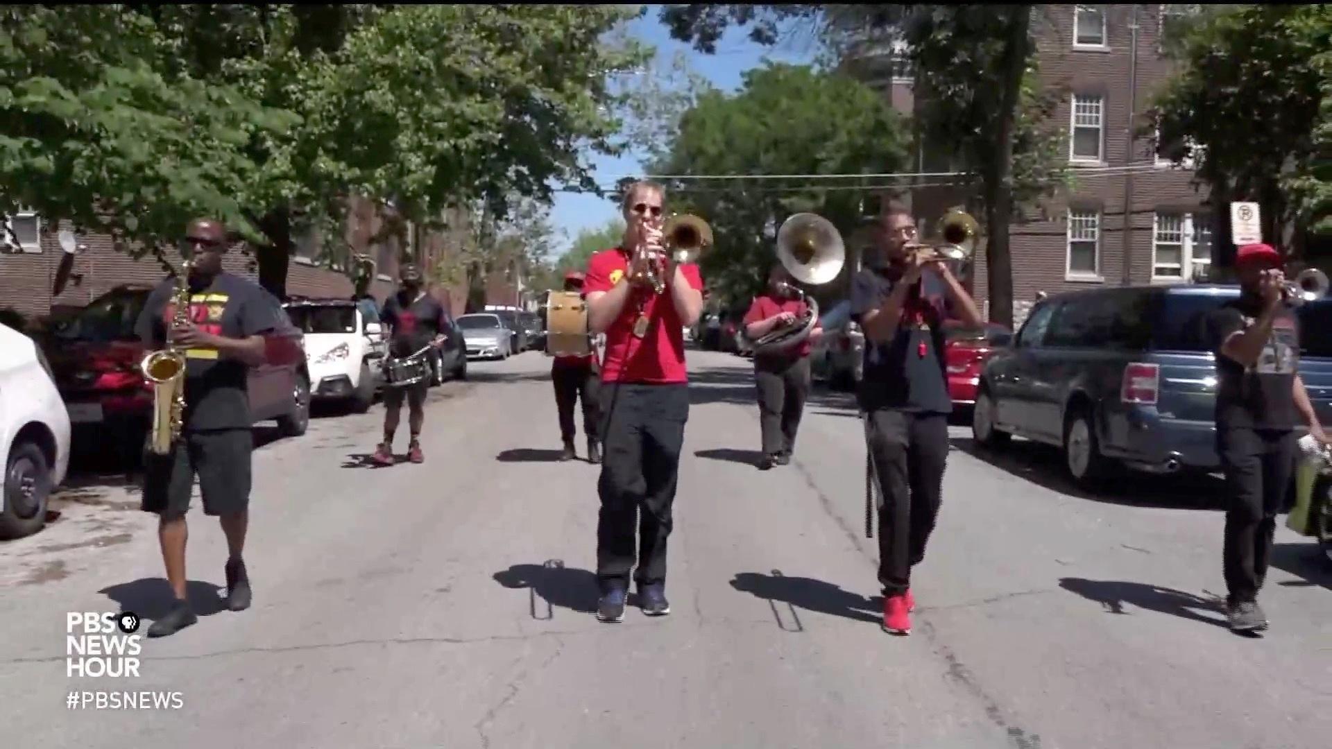 A brass band is bringing music to the streets of St. Louis PBS