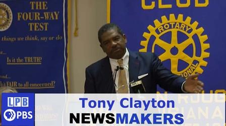 Video thumbnail: Newsmakers Tony Clayton | Juvenile Crime; The Needed Fix |04/27/2022