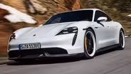 2020 Porsche Taycan Turbo S & 2020 Toyota Camry & Avalon TRD
