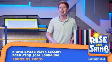 Video thumbnail: Rise and Shine Joel Lookadoo - Counting Cards