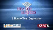 Five Signs of Teen Depression