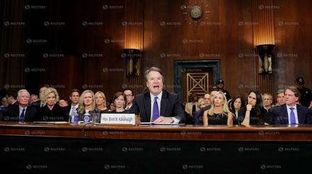 Video thumbnail: PBS NewsHour Trump and Senate GOP request FBI investigation of Kavanaugh