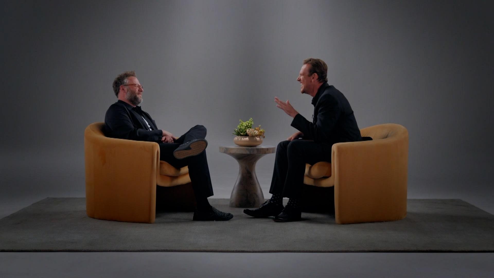 Seth Rogen, Arnold Schwarzenegger, and more