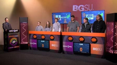 Video thumbnail: BGSU Brain Game Hilltop vs Clyde