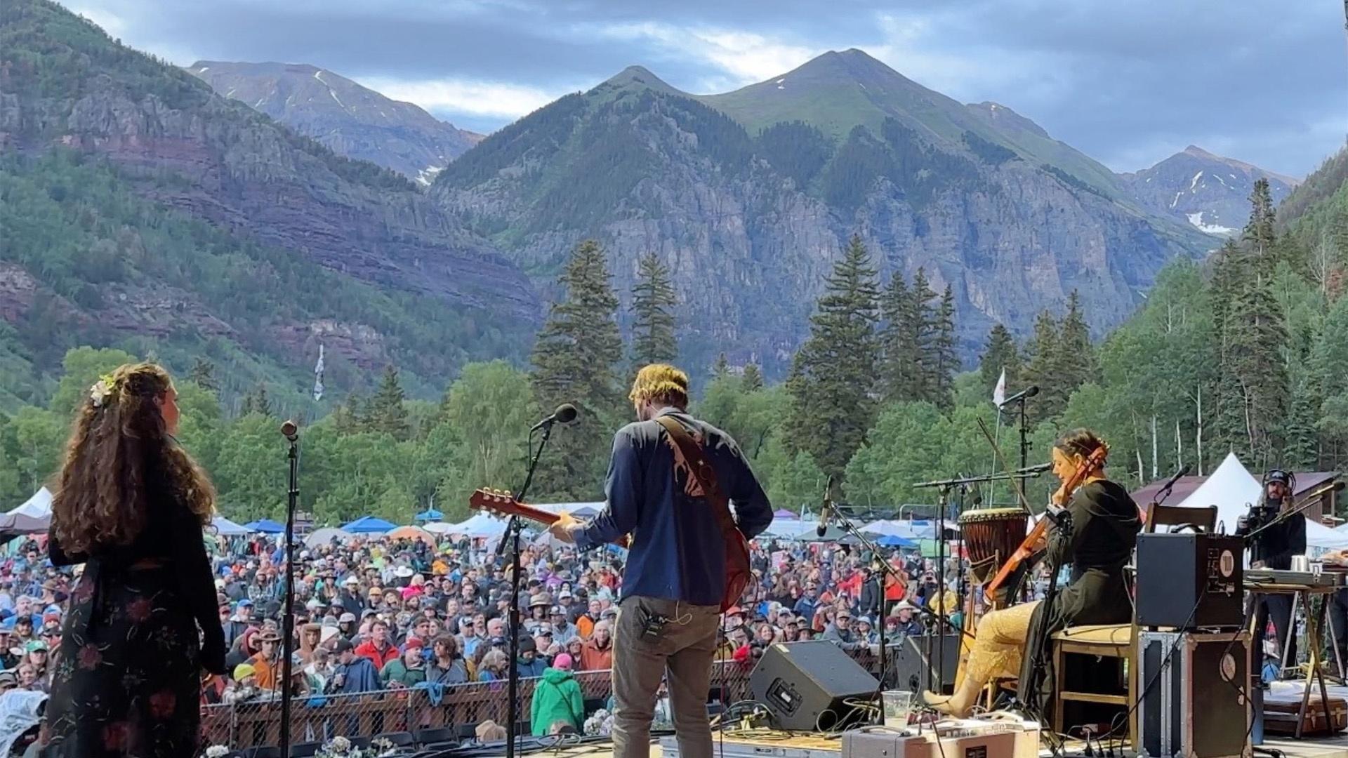 See the legendary folk group Elephant Revival, live from Telluride Bluegrass Festival.