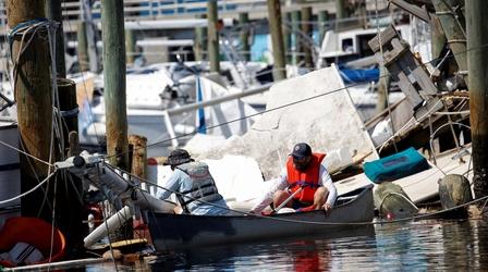 Video thumbnail: PBS NewsHour Floridians focus on recovery after Ian as death toll climbs