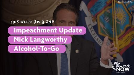 Video thumbnail: New York NOW Impeachment Update, GOP Chair Nick Langworthy, Alcohol-To-Go