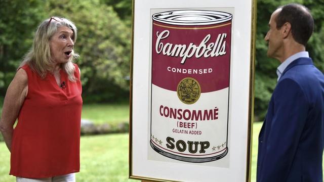 Antiques Roadshow | Appraisal: 1968 Warhol Campbell's Soup Can Screenprint
