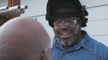 Video thumbnail: WFSU American Graduate Blacksmith Visits Lively Tech Welding | Ye Olde Job Faire