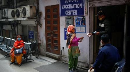 Video thumbnail: PBS NewsHour Misinformation, skepticism hamper India's vaccine rollout