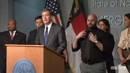 Coronavirus Briefing: NC Gov. Roy Cooper (03/06/20) English