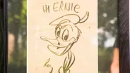 Appraisal: Walt Disney-signed Roy Williams Drawing, ca. 1958