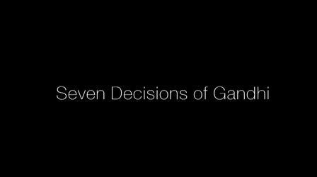 Seven Decisions of Gandhi