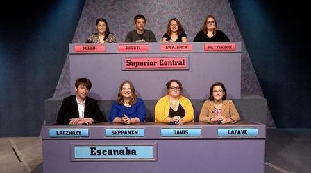 Video thumbnail: High School Bowl 4209: Superior Central vs Escanaba