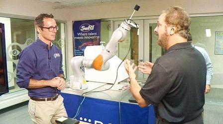 Video thumbnail: KLRN SciTech Now Sep. 13, 2018 | Co-bots in action