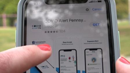 Video thumbnail: PBS39 News Reports COVID ALERT APP UPDATE