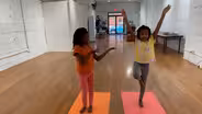 GLORIA-GWENDOLYN (GG) AND PEARL SHOW THEIR FAVORITE YOGA POSES!