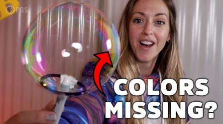 Video thumbnail: Physics Girl Why RED BUBBLES are impossible… or are they?!