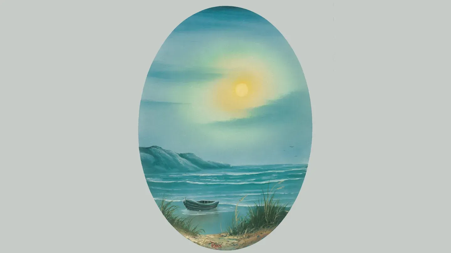 Rowboat on the Beach