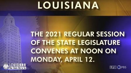 Video thumbnail: Louisiana: The State We're In Lawmakers, Coastal Future, GU272, Criminal Justice Reform