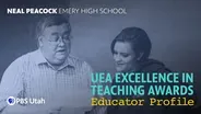 2020 UEA Excellence in Teaching Awards- Neal Peacock