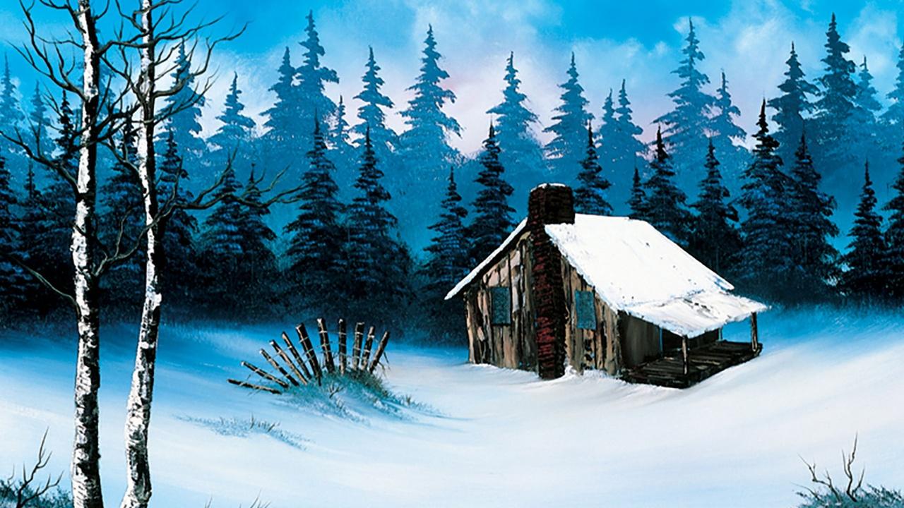 The Best of the Joy of Painting with Bob Ross | Country Cabin